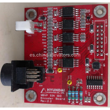 WBVF SIN ISO/placa codificadora Rev:2.2 para ascensores Hyundai WTN-2177